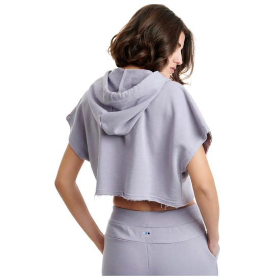 Bodytalk Γυναικείο κοντομάνικο φούτερ Crop